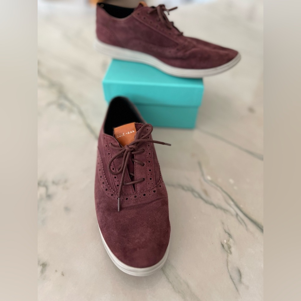 Cole Haan Zero Ground wingtip Oxford Shoes sz 7.5 - Picture 15 of 16